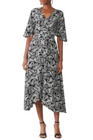 Abstract Midi Dress by Slate & Willow