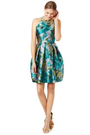 Impressionist Dress by Carmen Marc Valvo