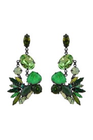 Tropical Punch Earrings by Erickson Beamon