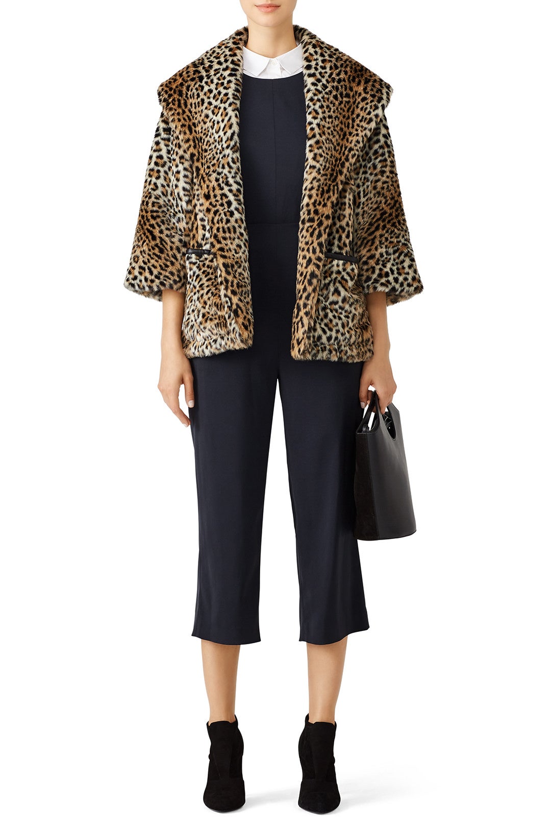 Leopard Topper Jacket by Josie by Natori 0