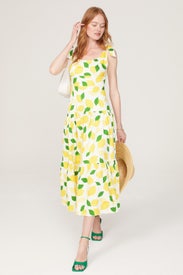 Lemon Toss Tiered Dress by kate spade new york