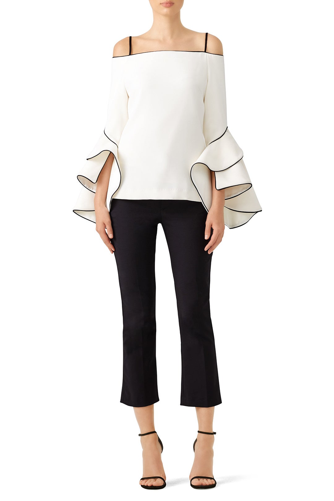 White Marcia Top by nha khanh 0