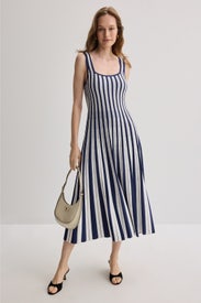 Pleated Knit Tank Dress by Peter Som x RTR