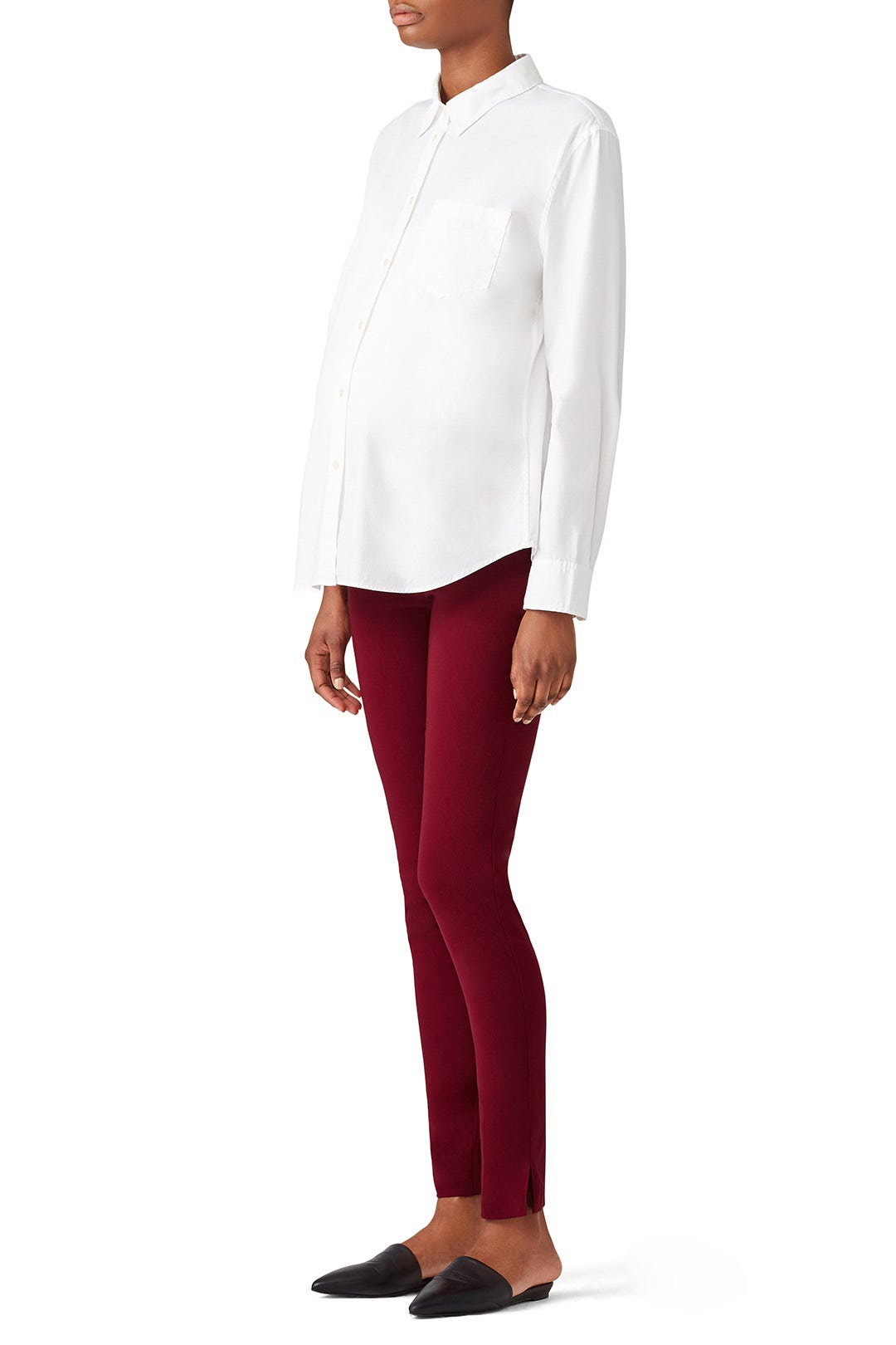 Wine Pret Maternity Pants by Rosie Pope 0