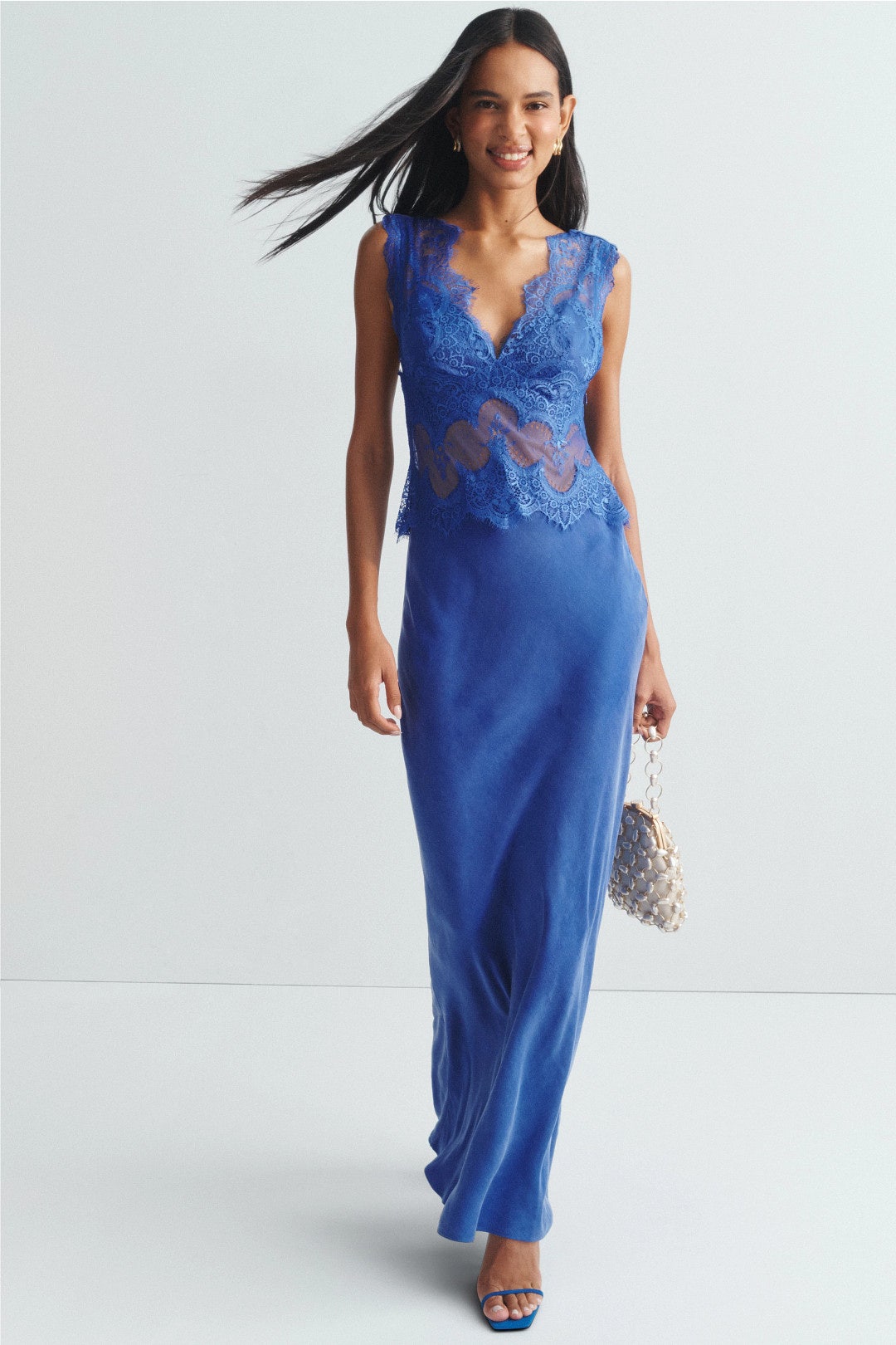 Visions Lace Maxi Dress by THIRD FORM | Rent the Runway