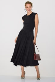 Black Carly Dress by Tanya Taylor