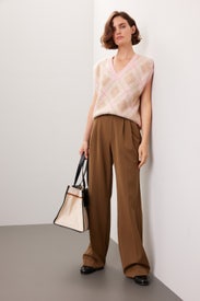 Argyle Sweater Vest by Baciano