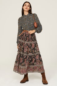 Ruffle Jersey Shirt by Boden