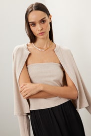 Sweater Tube Top by DONNI.