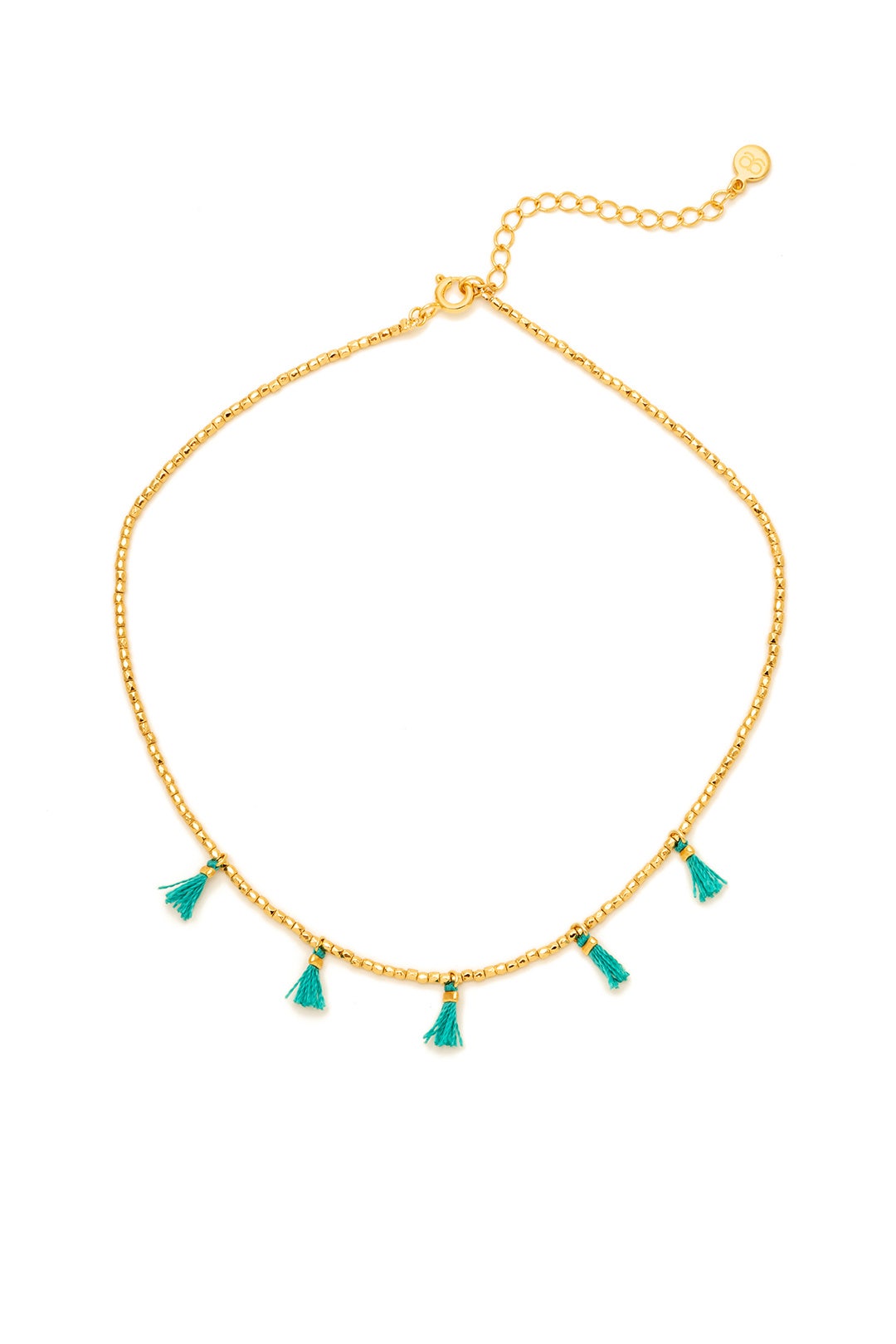 Playa Beaded Tassel Choker by Gorjana Accessories 1