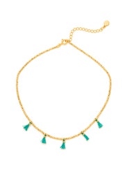 Playa Beaded Tassel Choker by Gorjana Accessories