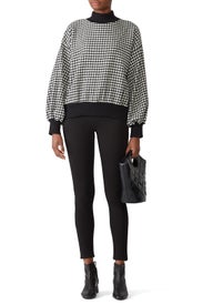 Houndstooth Sweatshirt by J.O.A.