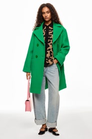 Double Breasted Wool Coat by kate spade new york