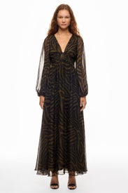 Animal Printed Gown by One33 Social