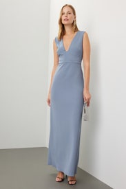 Blue Loretta Gown by Sachin & Babi