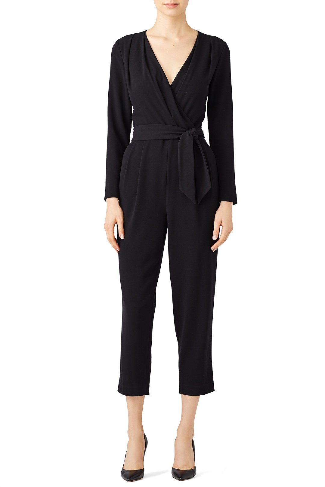 Black Amanda Jumpsuit by Slate & Willow 0