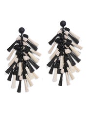 Horsehair Tassel Earrings by Tory Burch Accessories