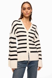 Cinched Waist Cardigan by WEWOREWHAT