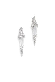 Silver Dagger Earrings by Alexis Bittar