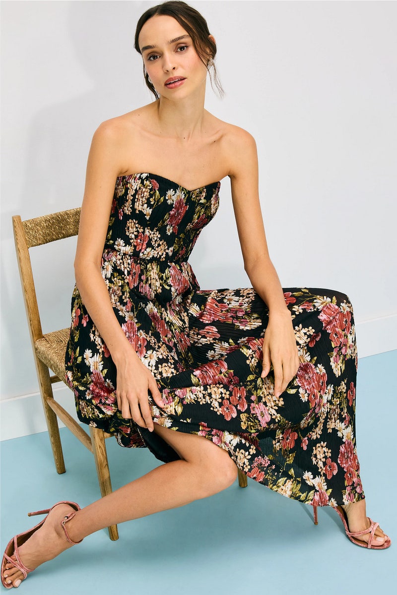 Aurdina Plisse Gown by Dress The Population - Photo 0