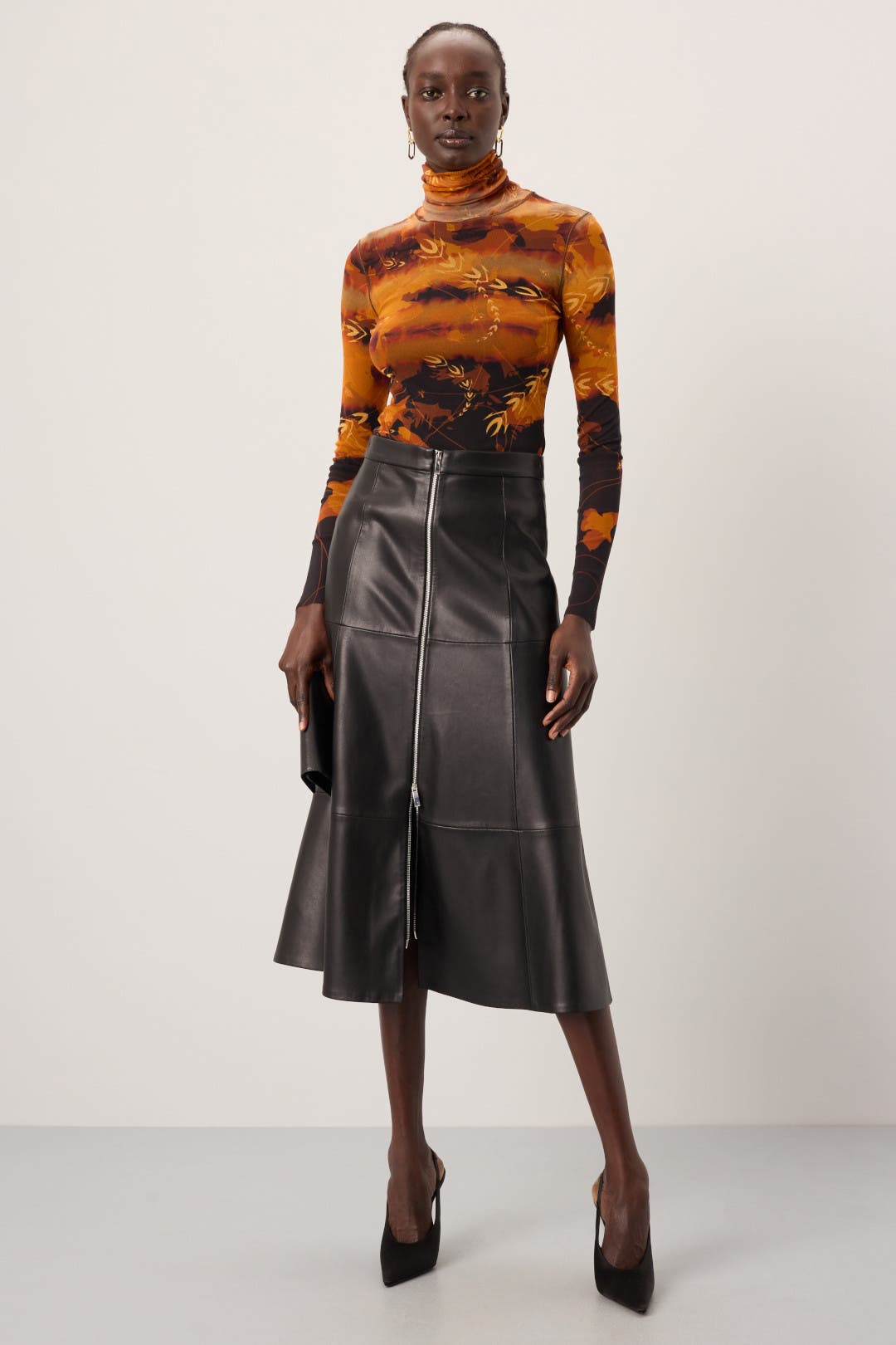 Collo Alto Top by Fuzzi | Rent the Runway