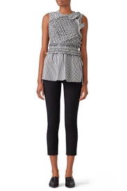 Gathered Gingham Top by 3.1 Phillip Lim