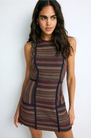 Jeanette Tweed Mini Dress by Ramy Brook