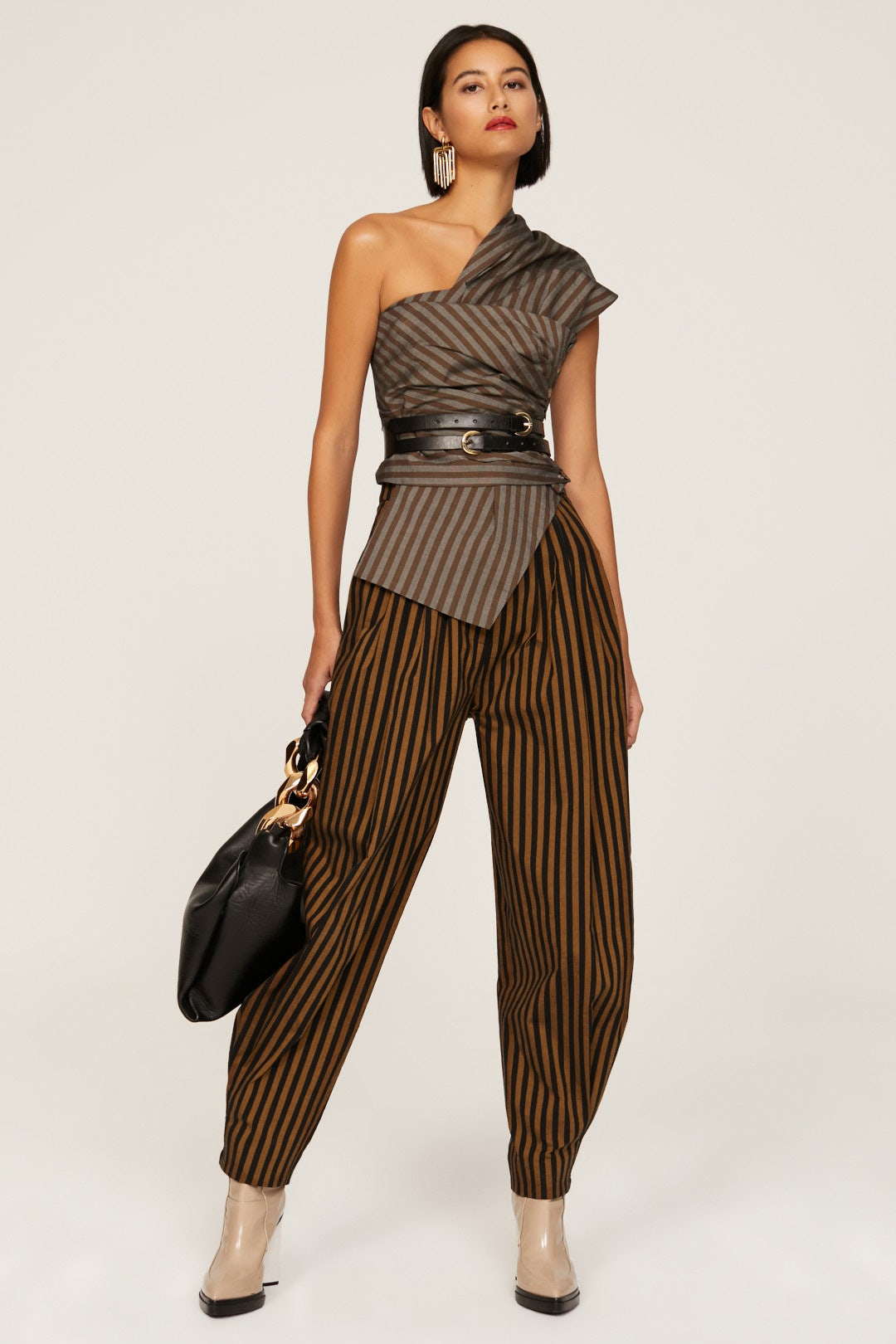 One Shoulder Wrap Top by Tory Burch 0