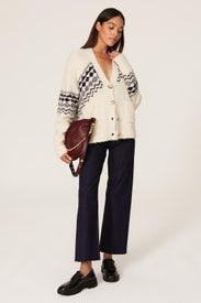 Bette Fair Isle Cardigan by Derek Lam 10 Crosby