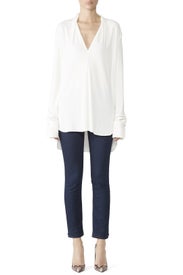 Joslin High Low Blouse by Equipment