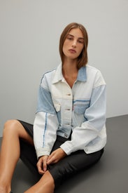 Patchwork Trucker Jacket by Levi's