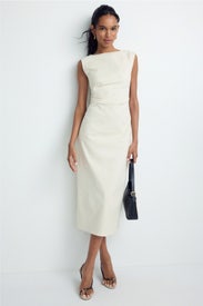 Inari Boat Neck Dress by Modern Citizen