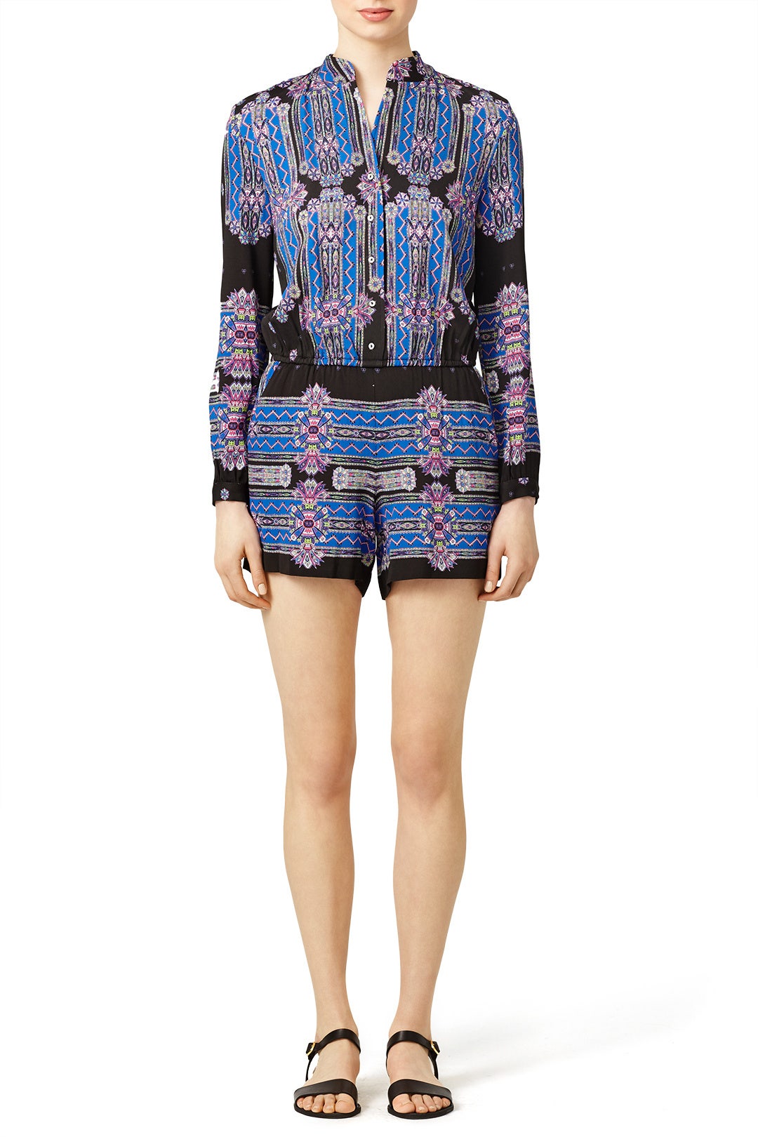Ritzy Crepe Romper by Nicole Miller 0