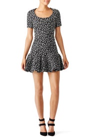 Greyscale Flare Dress by Carven
