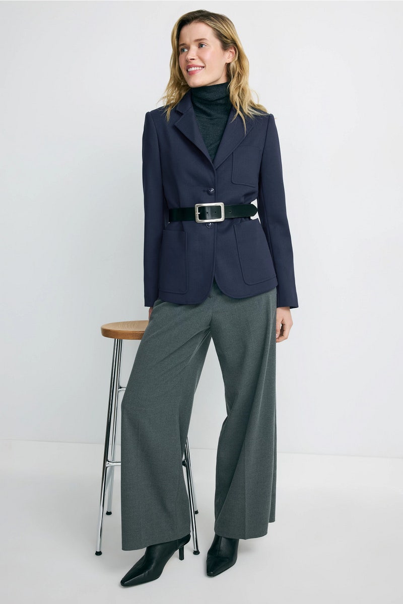 Patch Pocket Fitted Blazer by MICHAEL KORS