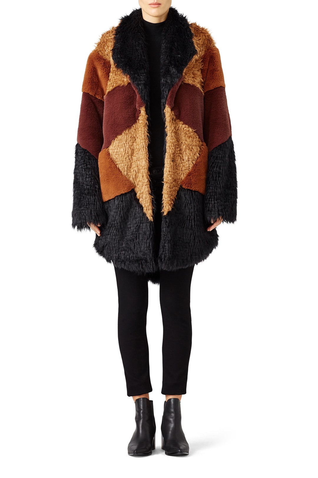 Heavy Hearts Faux Fur Coat by somedays lovin 0