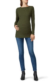Basic Long Sleeve Maternity Top by soon maternity