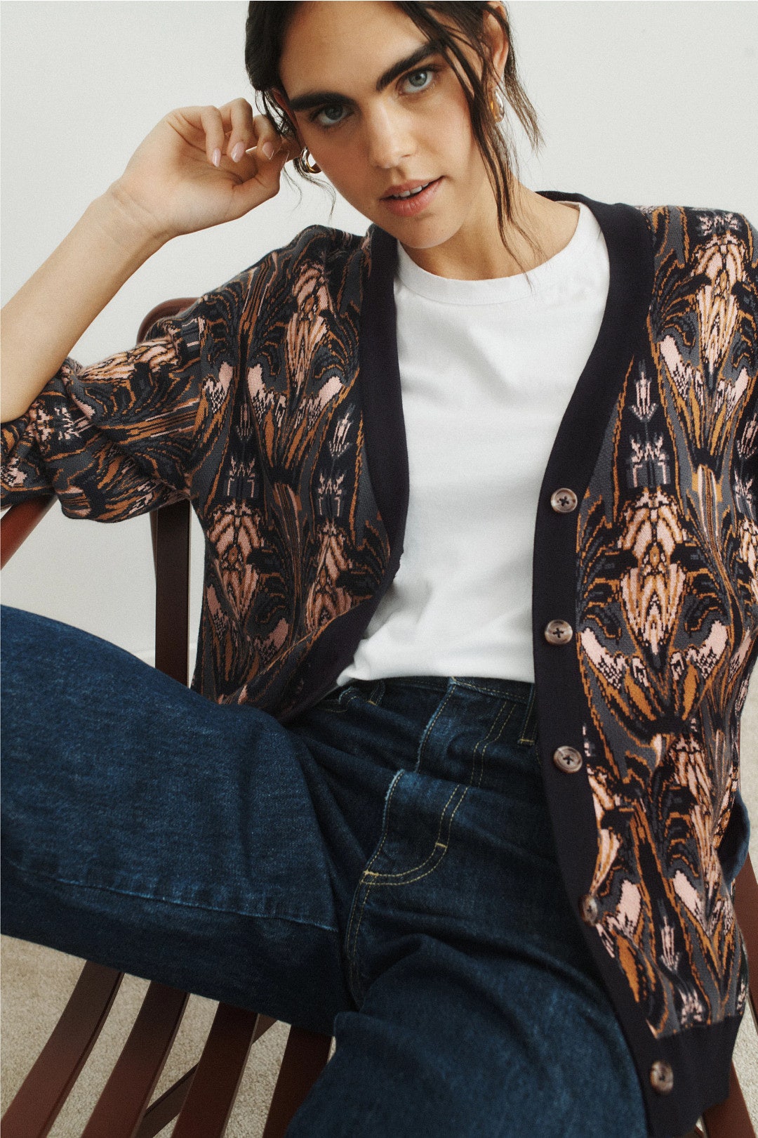 Jocelyn Sweater Cardigan by west of. 0