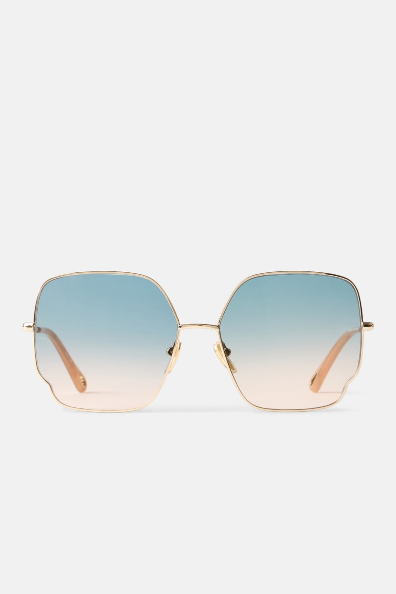 Aly Square/Rectangle Sunglasses by Chloé - Photo 0