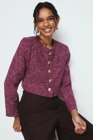 Juliette Tweed Jacket by Derek Lam 10 Crosby