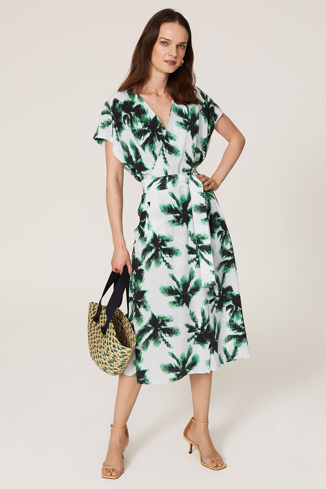 Green Bijou Dress by Equipment 0