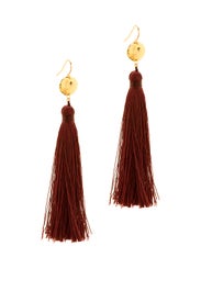 Wine Leucadia Earrings by Gorjana
