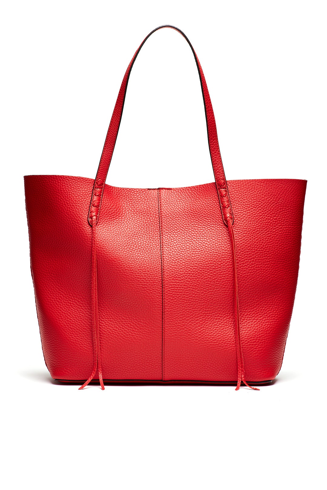 Blood Orange Medium Unlined Whipstitch Tote by Rebecca Minkoff Accessories