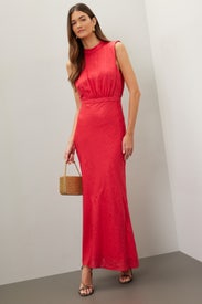 Fleur-F Silk Dress by SALONI