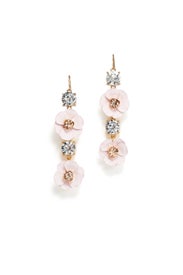 Blush Flowers Earrings by Slate & Willow Accessories