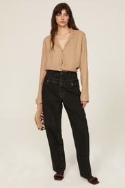 Black Sam Jeans by Tibi