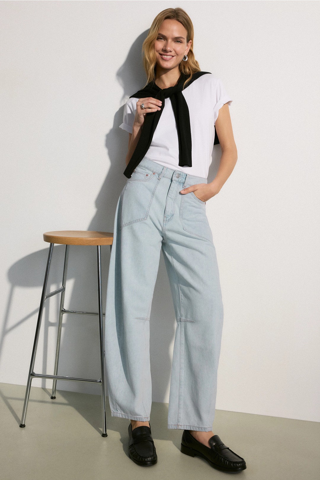 Miro Light Wash Barrel Jeans by DL1961 0