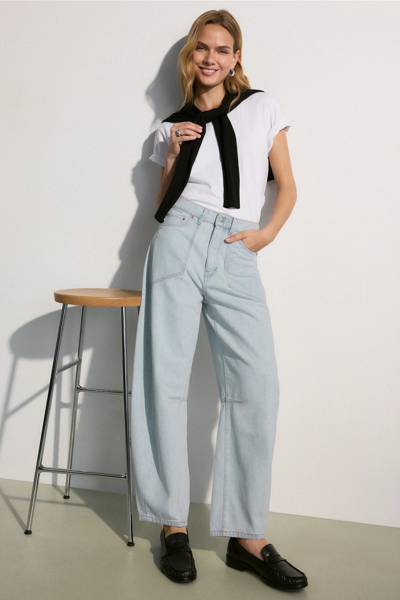 Miro Light Wash Barrel Jeans by DL1961 - Photo 0