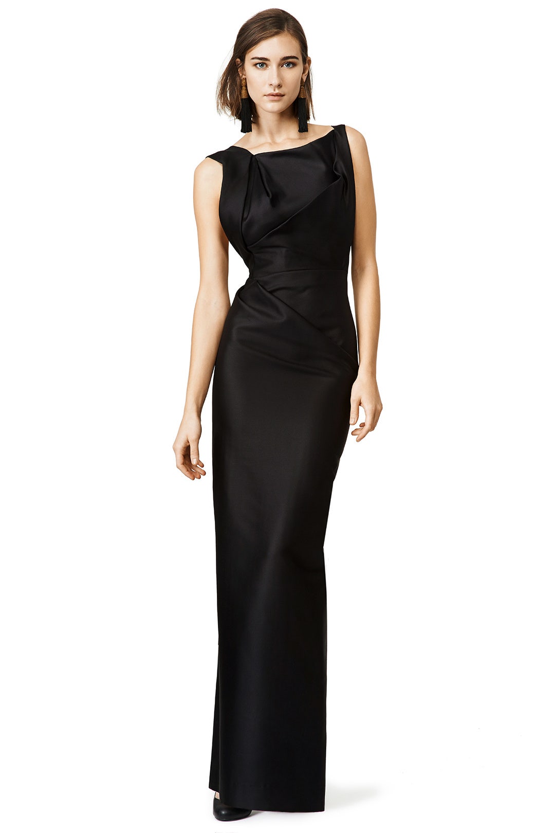 green emerald velvet dress 2006 Dsquared2 Platinum Silk Jeweled Backless Trained Glamour Gown