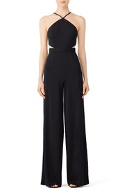Black Carroll Jumpsuit by Jay Godfrey